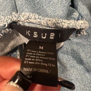 Used Ksubi Denim Short Dress